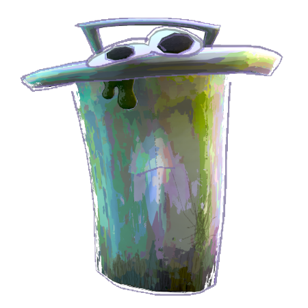 CamTheCan - Drooler Sticker